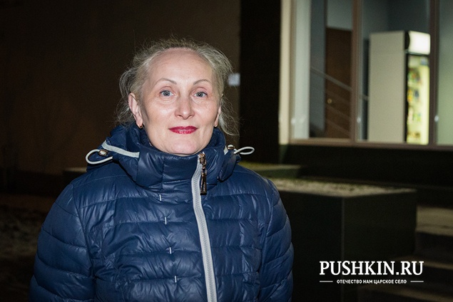 Горшенина Татьяна Ивановна<br />
Жительница города Пушкин, работник дома культуры<br />
<br />
Волнуют меня постоянные пробки в нашем городе.