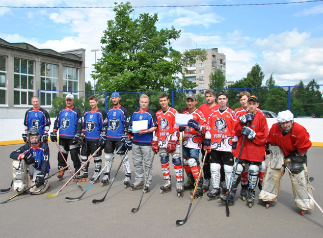 Хоккей на роликах награждение 27.07.2015