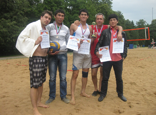 Победители пляжного волейбола