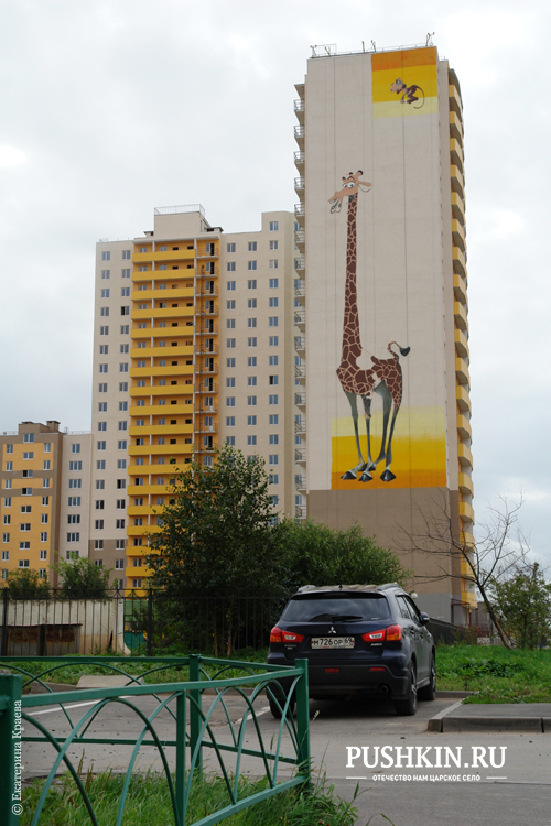 Жираф в Шушарах