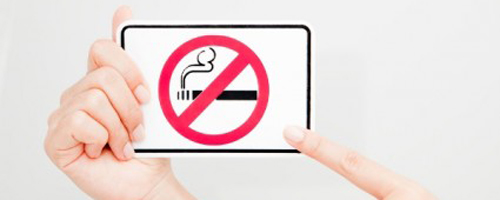 Запрет на курение в общественных местах 
