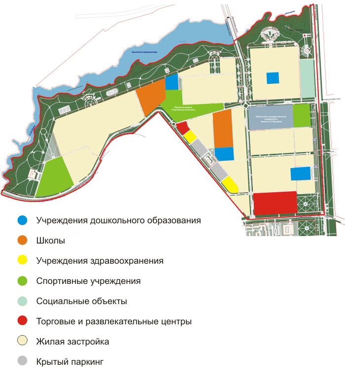 Новый район в Пушкине 
