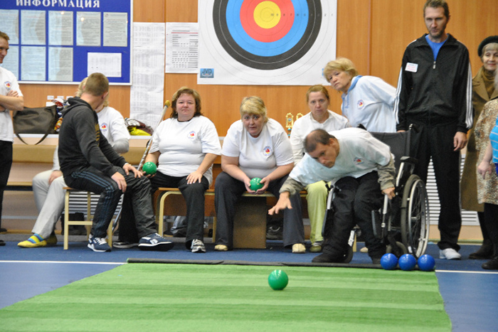 Бочче – игра для всех! Соревнованиях по бочче среди инвалидов и лиц с ограниченными возможностями здоровья