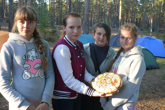 Осенний слет для 15 школ Пушкинского района