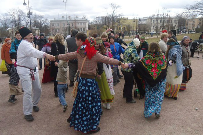 Праздник Пасха в городе Пушкин 