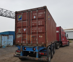 20-футовый контейнер — купить морской контейнер в СПб с доставкой - фото объявления